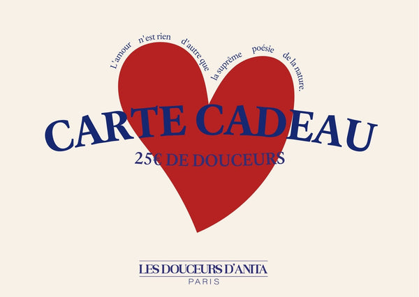 CARTE CADEAU 💌 - Les Douceurs d'Anita