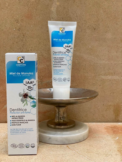 Dentifrice Anti-Tartre au Miel de Manuka - Les Douceurs d'Anita