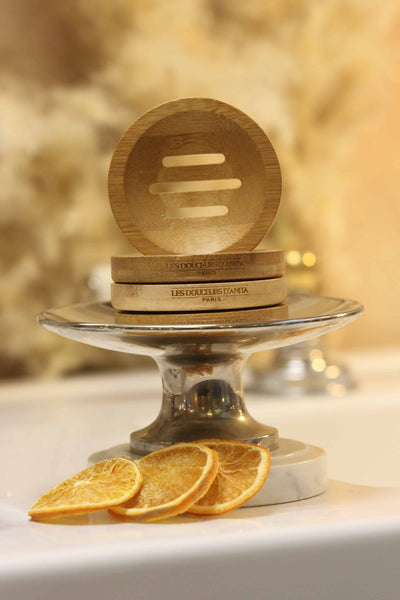 Porte savon rond en Bambou Les Douceurs d'Anita - Les Douceurs d'Anita